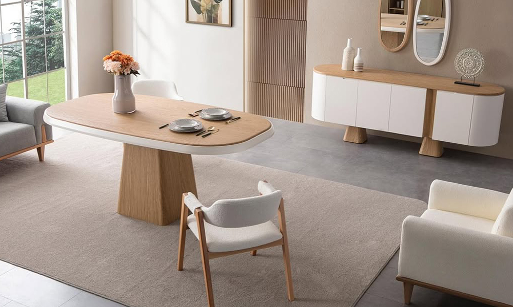 Arya Meşe Yemek Odası