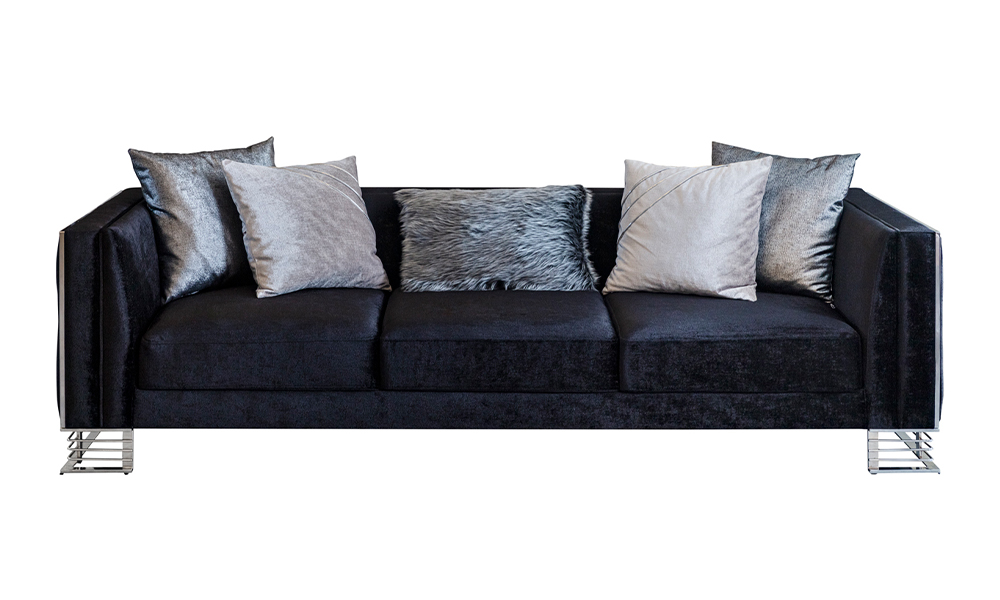 Bella Gümüş Koltuk Takımı 