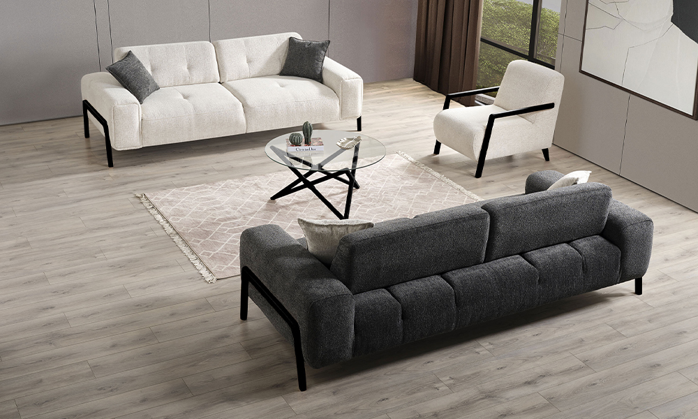 Relax Siyah Koltuk Takımı